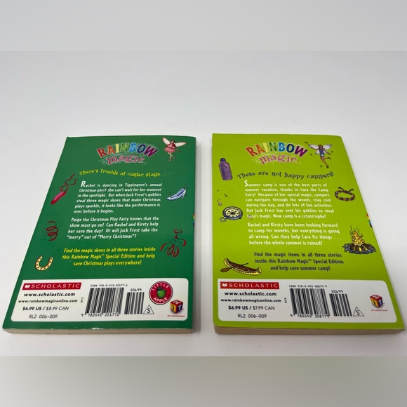 RAINBOW MAGIC FAIRIES: Two (2) Special Edition Paperback Books by Daisy Meadows - Picture 2 of 5